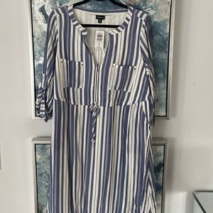 Torrid 00 drawstring dress with pockets